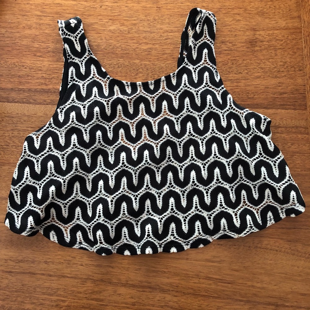 TopShop Crochet Crop Top